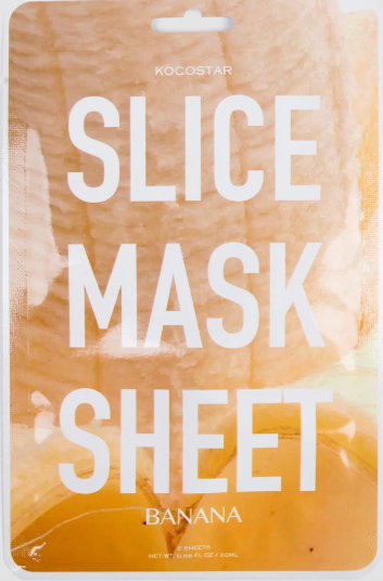 Banana Slice Mask Sheet Banana Slice Mask Sheet